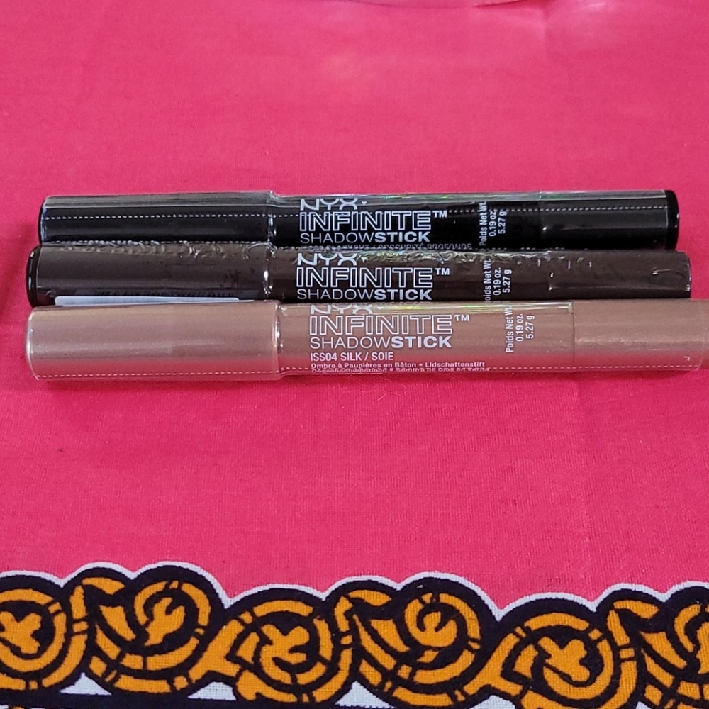 Lot of 3 NYX Infinite shadowstick Sealed